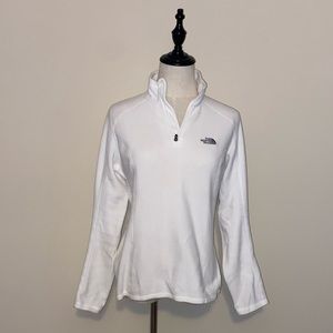 The North Face White Fleece Pullover